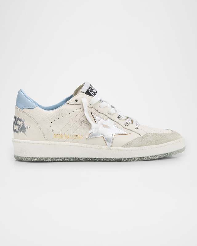 Ball Star Leather Low-Top Sneakers